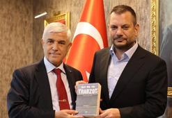 Emekli Orgeneral Arif Çetin, Başkan Ertuğrul Doğan’ı ziyaret etti