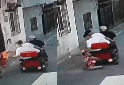 8 yaşındaki çocuk, formasından tutulup sürüklendi; o anlar kamerada