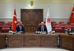 Bakan Güler, Utah Dünya Ticaret Merkezi Başkanı Flake'i kabul etti