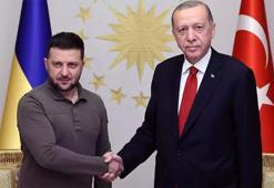 Cumhurbaşkanı Erdoğan, Ukrayna Devlet Başkanı Zelenski ile görüştü