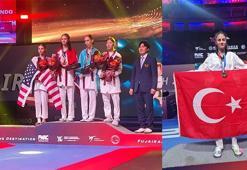 Sena Yılmaz, taekwondoda dünya şampiyonu oldu