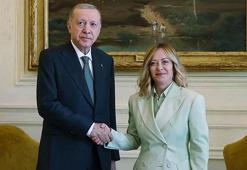 Cumhurbaşkanı Erdoğan, İtalya Başbakanı Meloni ile görüştü