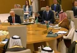 Trump, Körfez İşbirliği Konseyi - ABD Zirvesi'nin açılışında konuştu