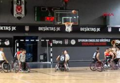 Beşiktaş ve Batman basketbol takımları farkındalık için sahaya çıktı