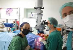 Samsun’da 83 yaşındaki hastaya kornea nakledildi