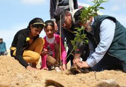 İHH yetimler için 160 bin fidan dikti