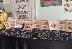 Özel gereksinimli bireyler, tasarımlarıyla sergide buluştu