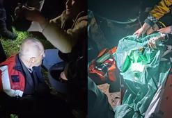 Kayıp olarak aranırken ormanda bulundu; jandarma üşümemesi için yelek ve beresini verdi