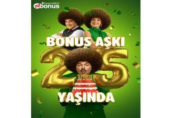 Garanti BBVA’nın kredi kartı Bonus, 25’nci yaşını kutluyor
