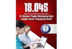 Sağlık-Sen: Anketimize 18 bin 45 sağlık ve sosyal hizmet çalışanı katıldı