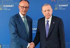 Cumhurbaşkanı Erdoğan, Almanya Başbakanı Merz ile görüştü