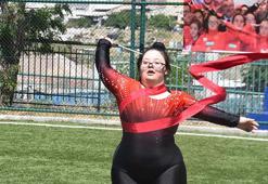 Down sendromlu milli sporcu Selin: Lütfen eve kapanmayın, benim gibi engelleri aşın