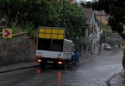 Üsküdar'da yola akaryakıt döküldü, art arda kazalar oldu