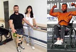Bedensel engelli Enes'in hayatında spor, 'yürümek' demek