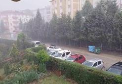 Sakarya'da iki mevsim bir arada; sağanak ve fırtına sonrası güneşli hava