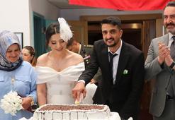 Pençe-Şimşek gazisine hastanede nikah