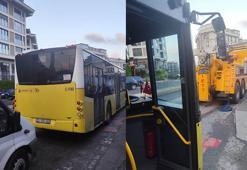 Üsküdar'da yola yağ dökerek ilerleyen otobüs şoförüne 9 bin 267 lira para cezası