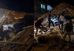 Kocaeli'de virajı alamayan otomobil samanlığa girdi; 1 yaralı