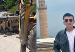 Devrilen forkliftin sürücüsü öldü