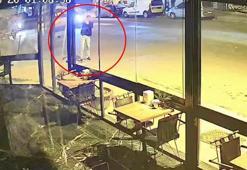 Esenyurt'ta iş yeri husumetli olduğu kuzeni tarafından kurşunlandı; o anlar kamerada