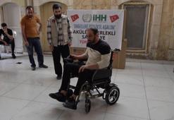 İHH, 60 adet akülü tekerlekli sandalye dağıttı