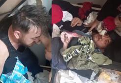 Bazanın altında yakalandı; 'başım dönüyordu, burada yatıyordum' dedi