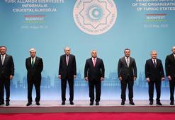 Cumhurbaşkanı Erdoğan, Türk Devletleri Teşkilatı Gayriresmi Zirvesi’ne katılan liderlerle sohbet etti