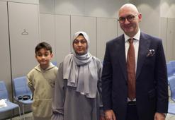 Hamileyken böbrek kanseri olduğunu öğrendi; oğluna doktorunun adını verdi