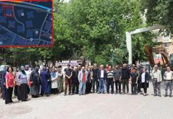 ‘Yerinde dönüşüm’ projesi ile inşa edilecek binanın ortak alana yapılmasına izin vermediler