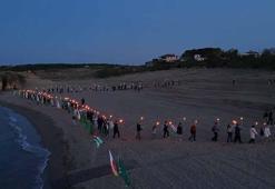 Kafkas halklarının yaşadığı acı, Kandıra Babalı Sahili’nde hatırlandı
