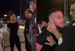 Polise direnip olay yerine çağırdığı arkadaşlarıyla hakaret eden alkollü sürücü tutuklandı