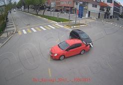 Sakarya'da trafik kazaları KGYS kameralarında