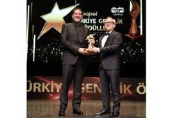 Papel Yönetim Kurulu Başkanı Yıldırım’a, ‘Gençlik Prestij Ödülü’ verildi