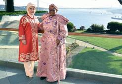 Emine Erdoğan, Esvatini Ana Kraliçesi Ntfombi Tfwala ile İstanbul'da bir araya geldi