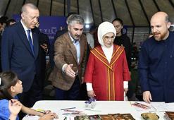 Emine Erdoğan, 7'nci Etnospor Kültür Festivali'ni ziyaret etti