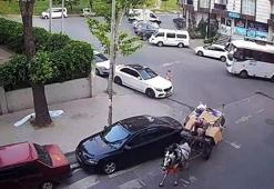 Esenyurt'ta at arabası ile otomobile çarpıp kaçtı