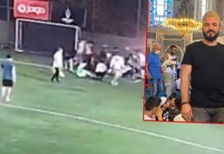 Kağıthane’de halı sahada kalp krizi geçirip hayatını kaybetti; o anlar kamerada