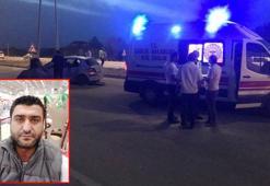 Refüjdeki aydınlatma direğine çarpan otomobilden fırlayıp öldü