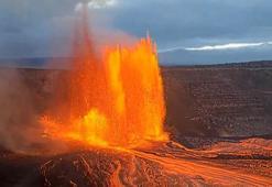 Hawaii'de Kilauea Yanardağı yeniden lav püskürttü