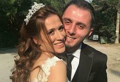 Anaokulunun düğün salonundaki etkinliğinde üzerlerine dekoratif kemer yıkılan çiftin son görüntüleri kamerada