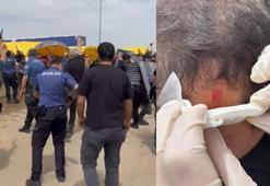 Kurban pazarında denetim kavgası; polis havaya ateş açarak müdahale etti