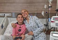 10 yaşındaki oğlunun iliği ile kanseri ikinci kez yendi