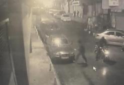 Kağıthane'de eğlence mekanına el bombalı saldırı kamerada