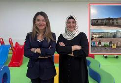 70 yıllık binayı yenileyip, özel eğitim yuvası yaptılar