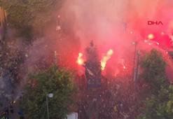 Fenerbahçe Beko, EuroLeague şampiyonluğunu taraftarıyla kutladı