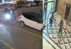 Evine girmek isterken silahlı saldırıya uğradı; o anlar kamerada