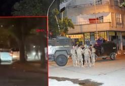 Polisin 'Dur' ihtarına ateş açarak karşılık verdi; bacağından vurularak yakalandı: O anlar kamerada
