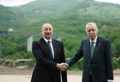 Cumhurbaşkanı Erdoğan ve Aliyev, Laçın Uluslararası Havalimanı'nın açılışını yaptı