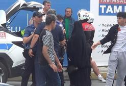 Silivri'de kaza sonrası kavgayı polis ayırdı