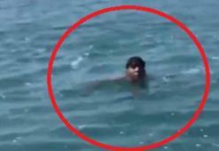 Denizde boğulmak üzereyken kurtardılar